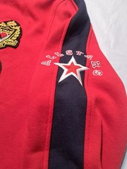 Krisp NYC ALL STARS Sweatshirt Hoodie XL Patches Sports Club Drawstring, Pockets