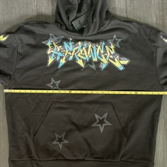 Puma LaMelo Ball Mens XXL LaFRANCE Athletic Wear Hoodie Black Green Blue NEW