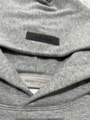 Fear of God Essentials Hoodie Dark Oatmeal SS22 size L 100% authentic