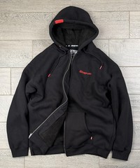 Snap on Dixxon Heavyweight Sherpa Lined Full Zip Hoodie Black NWOT XL