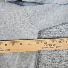 Vintage Y2K Bart Simpson L Grey Hoodie Represent Hip-Hop Gangster Rapper 2003