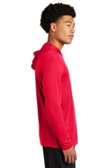 Sport-Tek ST358 Mens Long Sleeve Dri-Fit Lightweight Competitor Hooded Pullover