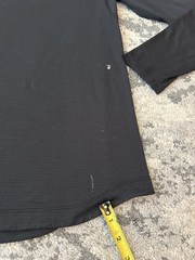 Lululemon License to Train LS Mens S Black Pullover Lambeau Field See Pics