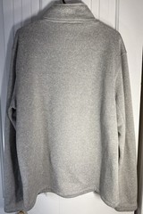 Karrimor Men’s Gray Fleece Polyester 1/2 Zip High Neck Sweatshirt XL