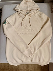Pilsner Urquell Beige Pullover Hoodie Men’s XL *Authentic*