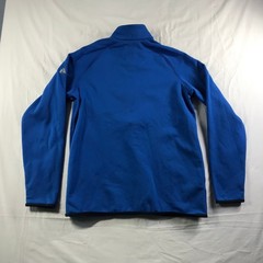 Eddie Bauer First Ascent Mens Tall L Mt Outpace Flex Fleece HZ Sapphire Blue NEW