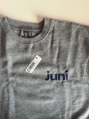COTTON HERITAGE Sweatshirt Gray Cotton – Polyester Sportswear JUNI