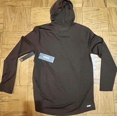 REEBOK RBX X-TRAIN MEN’S PERFORMANCE HOODIE (NWT) MEDIUM/DK BROWN