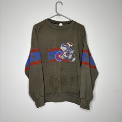 Vintage Sub4 California Cycling Biking Faded Sweatshirt Men’s Size Large