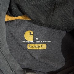 Carhartt Pullover Hoodie Sweatshirt Men’s Medium Relaxed Fit Force Gray