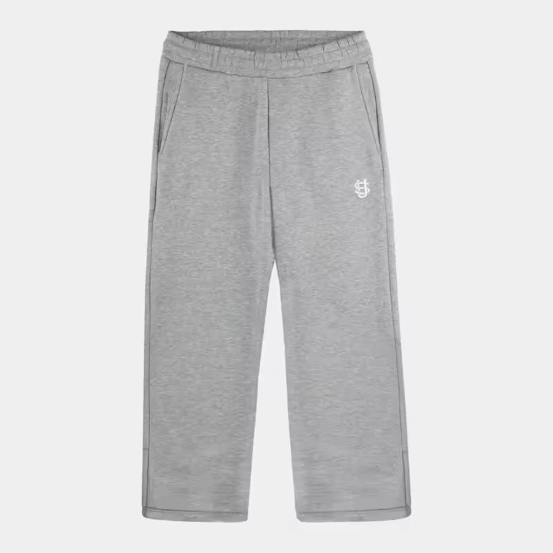 Men’s Embroidered Hoodie & Straight Leg Sweatpants Two-Piece Casual Tracksuit Se