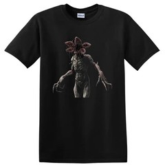Horror Flower Head Monster T Shirt Gothic Creepy Creature Graphic Tee Unisex