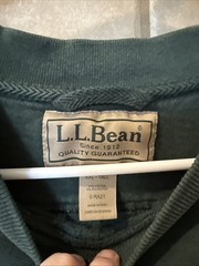 VINTAGE L.L.BEAN, Sz XXL, Forest Green , Fall, Winter, Casual Crew Sweater