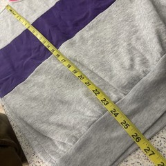 Vintage 80s Color Block Green Gray Pink Sweatshirt Purple Medium 90’s Fresh Crew