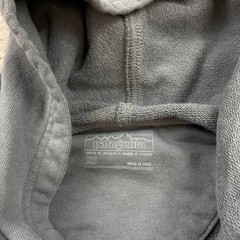 Patagonia Daily Hoody Hoodie XS Extra Small Blue Hiker Trekker Spellout Prep Men