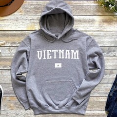 Vietnam Hoodie | Vietnam Pullover Hoodie | Men Women Adult Unisex Vietnam Hoodie