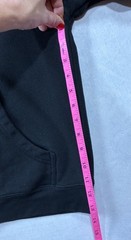 Men M Black Kid Rock Graphic Print Full Zip Hoodie Long Sleeve Pockets