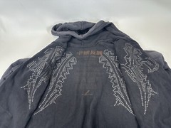 The Great China Wall Hoodie Crystals Skulls Flowers Street Wear Men’s 3X NWT