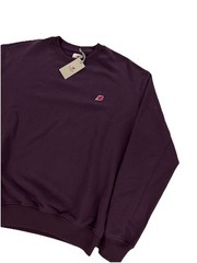 NEW New Balance Made In USA Core Mens Sweatshirt Plum Purple MT43541-PLN MISUA
