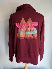 YES – ANDERSON • RABIN • WAKEMAN (2018) Official Full Zip Tour Hoodie Size Large