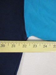 World Class Mens Whale Tail Crew Neck Sweatshirt Long Sleeve Size M Blue