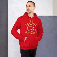 Go Taylor’s Boyfriend Football Chiefs Funny Unisex Hoodie S,M,L,XL,2X,3X,4X