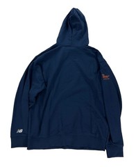 NEW New Balance New York City Marathon 2024 Finisher Hoodie Blue Mens Size L