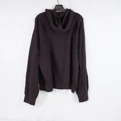 Givenchy Hooded Logo 100% Cotton Sweatshirt In Burgundy – Men’s Size Large