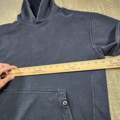 Origin Maine Hoodie Men Large 100 Kilo Heavy Cotton Fleece USA Made Faded