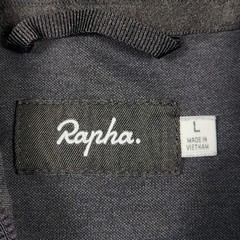 Rapha Transfer Hoodie Mens Large Black Jacket Soft Shell Full Zip Cycling Active