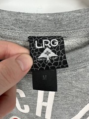 LRG Lifted Research Group Crewneck Sweatshirt Cross Country Graphic Size Medium