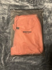 NWT Fear of God Essentials Coral Cuffed Sweatpants Size XXS 100% Authentic✅