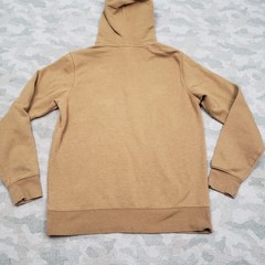 The North Face Sweatshirt Mens Medium Tan Hooded Pockets Long Sleeve Outdoors