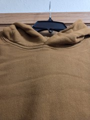 Yeezy X GAP Engineered by Balenciaga Double Layer Hoodie Light Brown Size Small