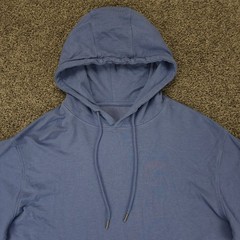 Peter Millar Hoodie Men Medium Blue Lava Wash Performance Pullover Golf Sweater