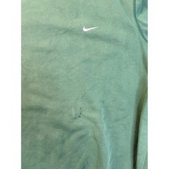 Nike Sweatshirt Mens XL Green Cotton Crewneck Pullover Distressed Faded Egypt