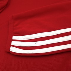 Adidas Quarter Zip Sweatshirt Red Tech Fleece Pc1 Size M