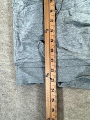 Nike Hoodie Mens Small Gray Fleece Lined Swoosh Logo Kangaroo Pockets Full Zip