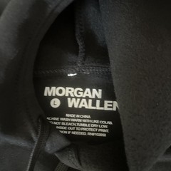 Morgan Wallen S.T.P Concert Tour 2026 Black Pullover Hoodie Official Size L