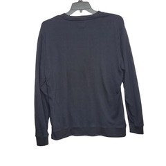 Champion Lightweight Sweatshirt Crewneck Mens Size Large Stitched Logo Navy Blue