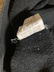 United Colors of Benetton Sweatshirt Size M Black Made In Indonesia Vintage 90’s