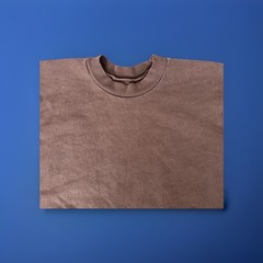 UNRELEASED SAMPLE YZY YEEZY CREW NECK PULLOVER BROWN 100% COTTON FLEECE PLUSH