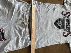 Vintage 90s Champion Stephens College Shorts And Shirt Set USA Made Ivy Prep L