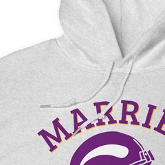 Married Into This Vikings Football Minnesota Hoodie Husband Wife S,M,L,XL,2X,3X