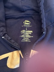 Batman Full Sweatshirt Bodysuit Hood Large Men’s Underboss RN 111128 Zipper
