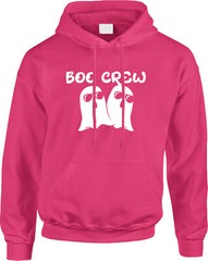 Boo Crew Halloween Trick Treat Costume Party Fall Fan Season Ghosts Mens Hoodie