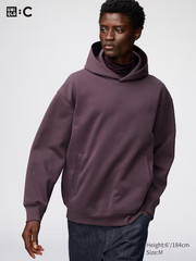 UNIQLO Sweat Oversized Pullover Hoodie | Multiple Colors