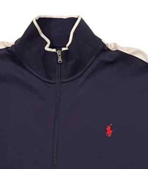 Polo Ralph Lauren Pony Holiday Mockneck Classic Soft Sweatshirt Track Jacket XXL