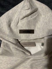 NWT Fear of God Essentials Light Oatmeal Hoodie Size XXS 100% Authentic✅