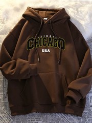 Hooded Sweatshirt Casual CHICAGO√